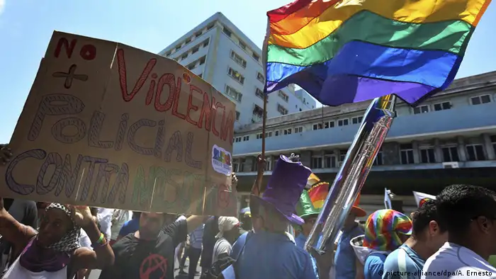 Kuba Demonstration gegen Homophobie