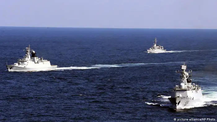 China Manöver der chinesischen Marine