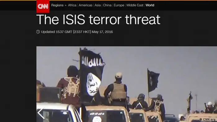 How do BBC, CNN, Al Jazeera and Russia Today report about ISIS? (Photo: CNN)
