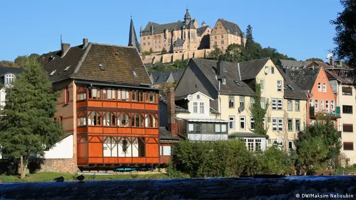 Marburg Lahn und Schloss (DW/Maksim Nelioubin)