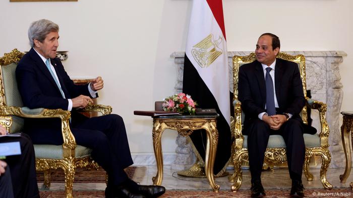 John Kerry in Kairo Ägypten 