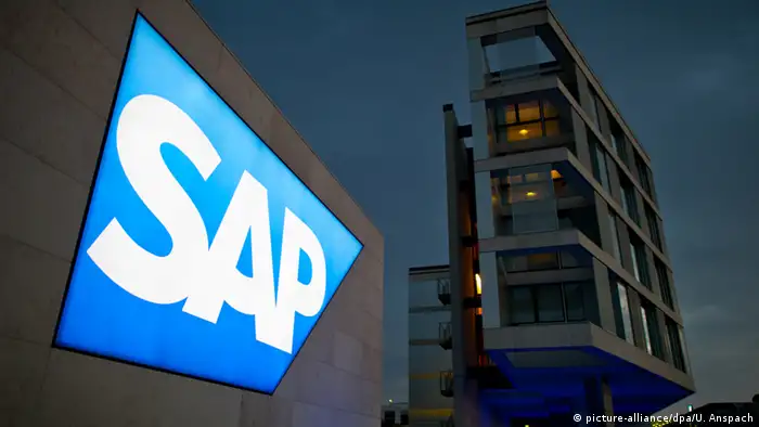 Deutschland Zentrale des Software-Herstellers SAP in Walldorf