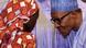 Nigeria Präsident Buhari empfängt befreites Schulmädchen Amina Ali Nigeria Präsident Buhari empfängt befreites Schulmädchen Amina Ali