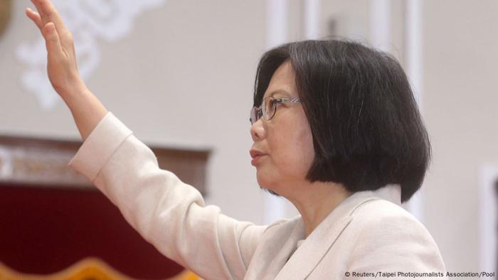 Taiwan Tsai Ing-wen Präsidentin Vereidigung Schwur