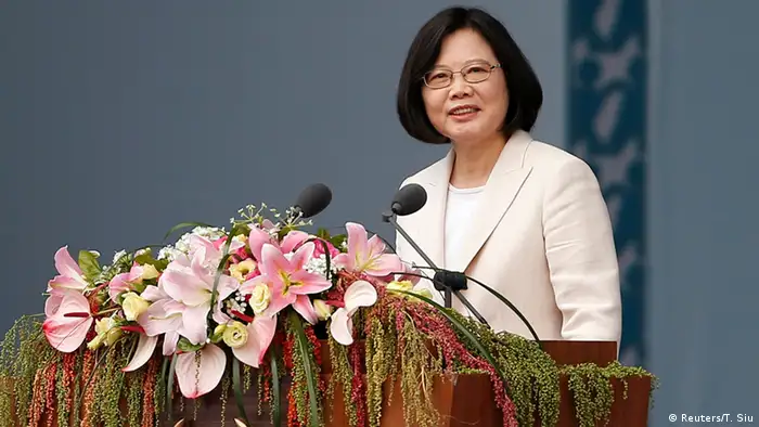 Taiwan Tsai Ing-wens Amtsantritt