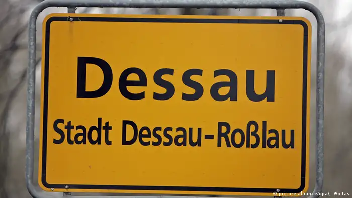 Dessau Ortsschild