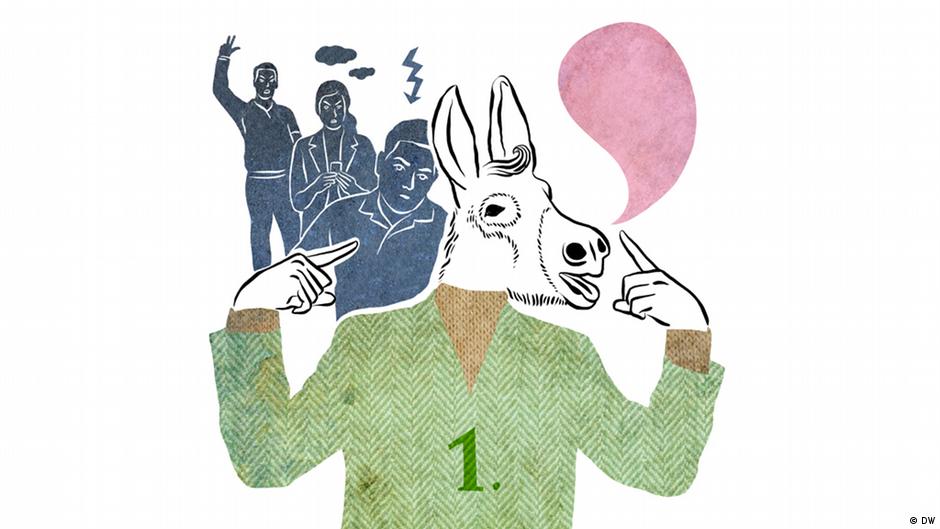 Der Esel nennt sich immer zuerst