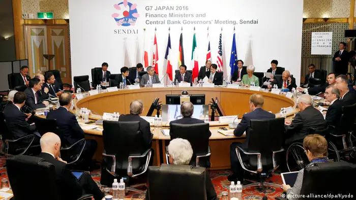 G7 Gipfel der Finanzminister Japan