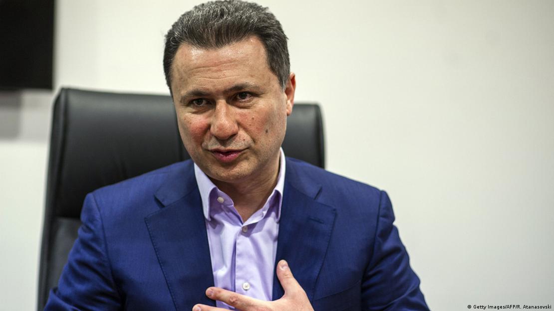 Екс- премиерот Никола Груевски Северна Македонија 