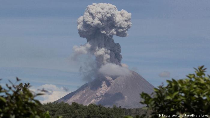 Indonesien Vulkanausbruch Sinabung