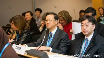 Schweiz WHO Chinesische Delegierte