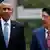 Barack Obama e Shinzo Abe no Japão
