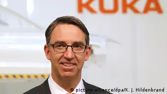 Deutschland Augsburg Till Reuter, Vorstandsvorsitzender der KUKA AG