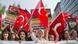 Berlin Proteste mit türkischen Flaggen Berlin Proteste mit türkischen Flaggen