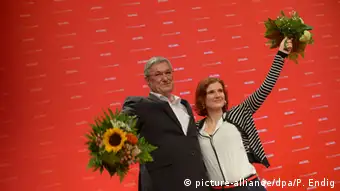 Magdeburg Parteitag Die Linke Bernd Riexinger Katja Kipping
