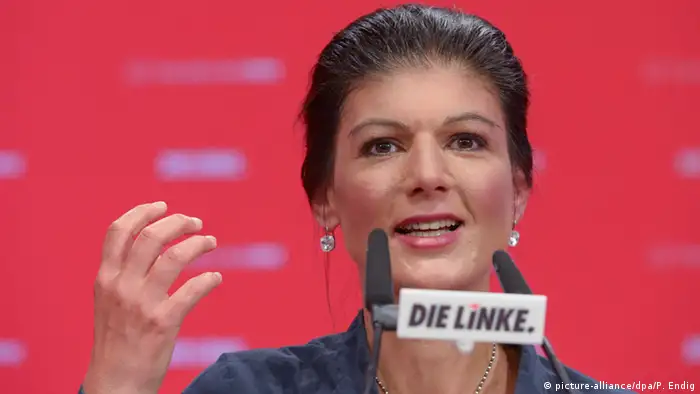 Magdeburg Parteitag Die Linke Sahra Wagenknecht Rede