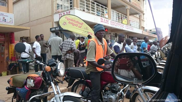 DW Akademie Training in Uganda Bodo Boda