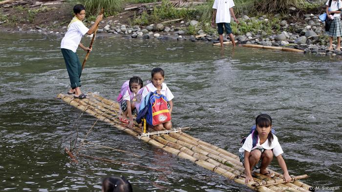 Philippinen Gefährliche Schulwege