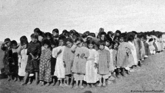 Armenian population being resettled