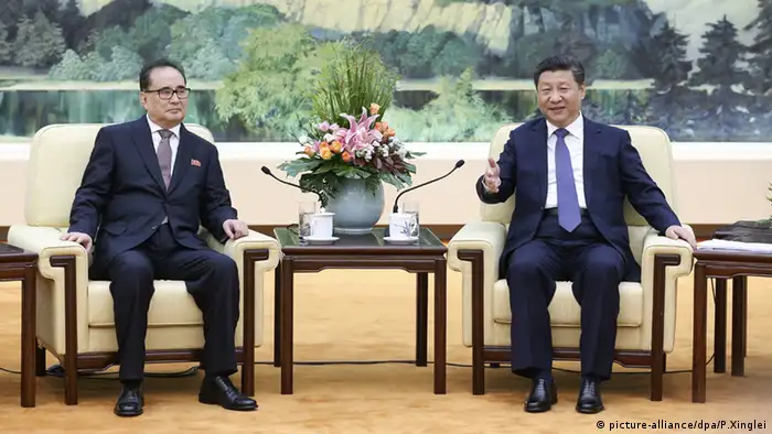 Xi Jinping Ri Su Yong China Treffen
