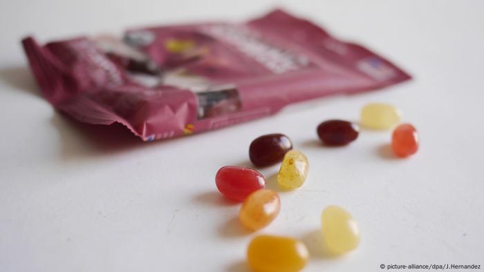 Eine Packung Jelly Belly Beans (Foto: dpa)
