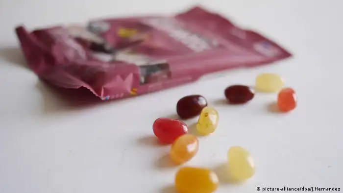 Eine Packung Jelly Belly Beans (Foto: dpa)