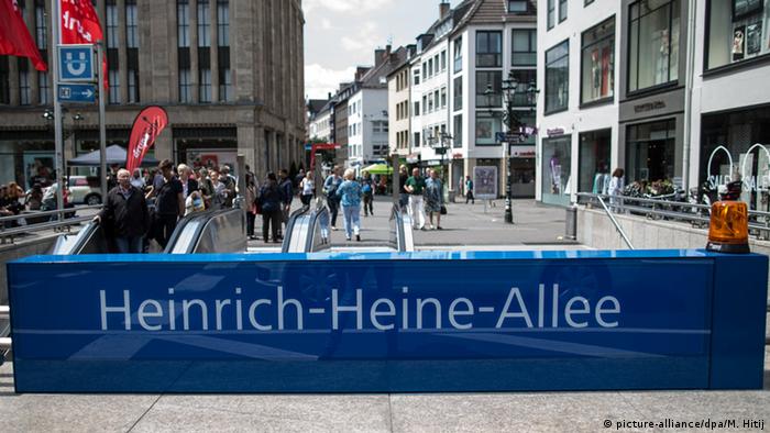 subway station Heinrich-Heine-Allee, Düsseldorf (picture-alliance/dpa/M. Hitij)