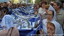 Argentinien Buenos Aires Mütter des Plaza del Majo gedenken der Verschwundenen
