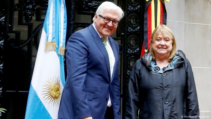 Frank-Walter Steinmeier Buenos Aires Argentinien Susana Malcorra