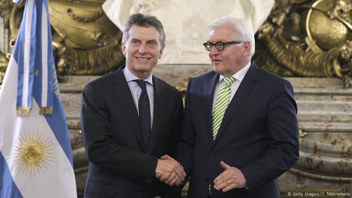 Frank-Walter Steinmeier Buenos Aires Argentinien Mauricio Macri 