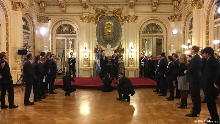 Außenminister Frank-Walter Steinmeier in Argentinien