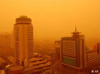 沙尘暴成了中国北方的特色