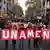 Protestas contra la violencia contra las mujeres en Argentina.