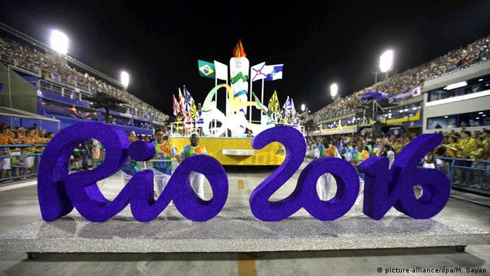 Логотип летней Олимпиады в Рио-де-Жанейро