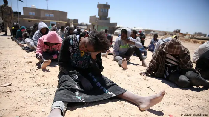 Libyen Flüchtlinge Tripolis (picture-alliance/dpa)