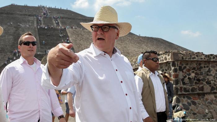 Mexiko Steinmeier besucht Teotihuacan