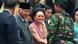 Indonesien Korruption Präsident Mohamed Suharto mit Frau Siti Hartinah Indonesien Korruption Präsident Mohamed Suharto mit Frau Siti Hartinah