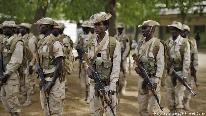 Chadian soldiers