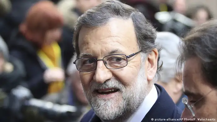 Spanien Madrid Ministerpräsident Mariano Rajoy