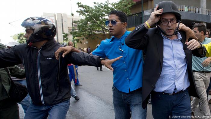 Venezuela Julio Borges Bodyguards Caracas