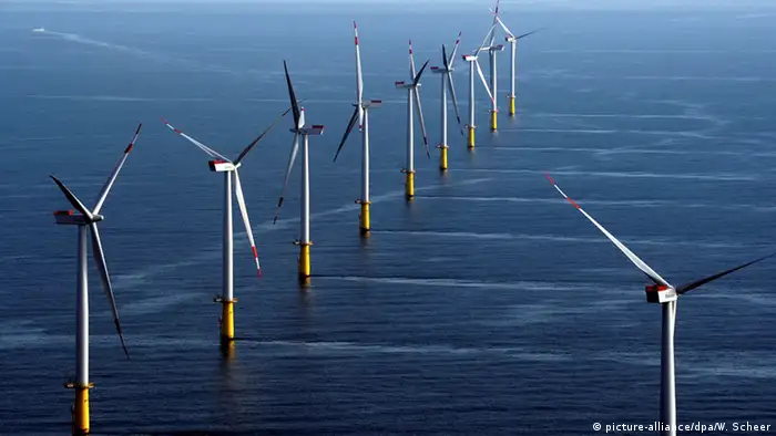 Deutschland, Offshore-Windpark Meerwind Süd/Ost