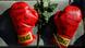 Boxing gloves at burial of Muhammed Ali Boxing gloves at burial of Muhammed Ali