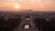 Frankreich Paris Blick vom Eiffelturm bei Sonnenuntergang Frankreich Paris Blick vom Eiffelturm bei Sonnenuntergang
