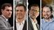 Bildkombo Spanische Spitzenkandidaten Rivera, Sanchez, Rjoy, Iglesias Bildkombo Spanische Spitzenkandidaten Rivera, Sanchez, Rjoy, Iglesias
