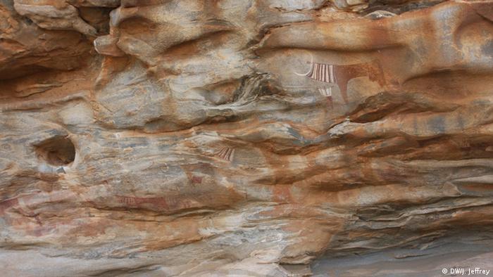 Rock paintings in Las Geel, Somaliland