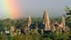 Regenbogen über der Tempelanlagen bei Angkor Wat (Foto: picture-alliance/dpa/B. Walton) Regenbogen über der Tempelanlagen bei Angkor Wat (Foto: picture-alliance/dpa/B. Walton)