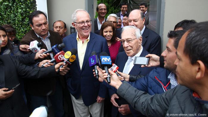 Peru zukünftiger Präsident Pedro Pablo Kuczynski