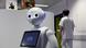 Belgien Liege Krankenhaus-Roboter namens Pepper Belgien Liege Krankenhaus-Roboter namens Pepper