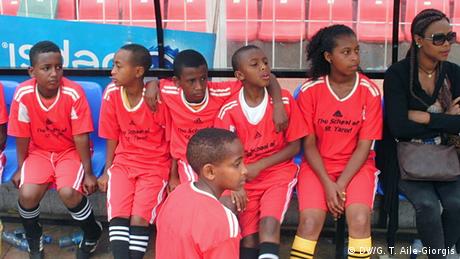 Äthiopien Addis Abeba Fußballturnier der Botschaften
