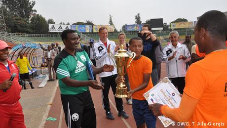 Äthiopien Addis Abeba Fußballturnier der Botschaften